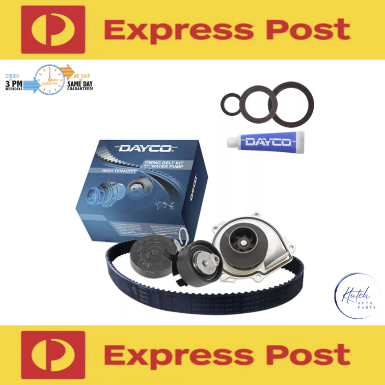 DAYCO Timing Belt Tensioner Water Pump Kit for Holden Colorado 2013-2020 2.8L