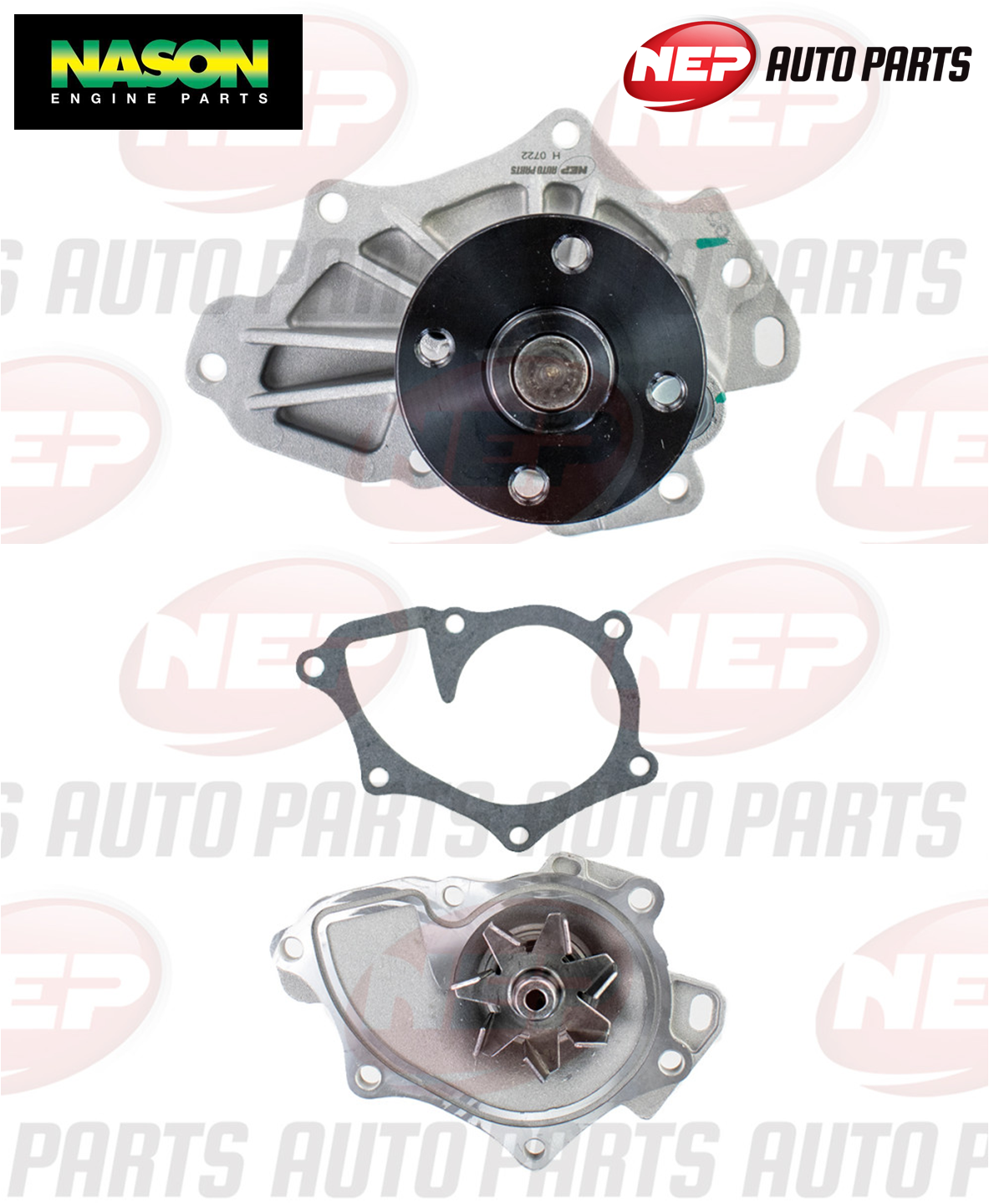 GENUINE NEP Water Pump for Toyota Camry ACV36R ACV40R RAV4 2.4L 2AZFE 00-12