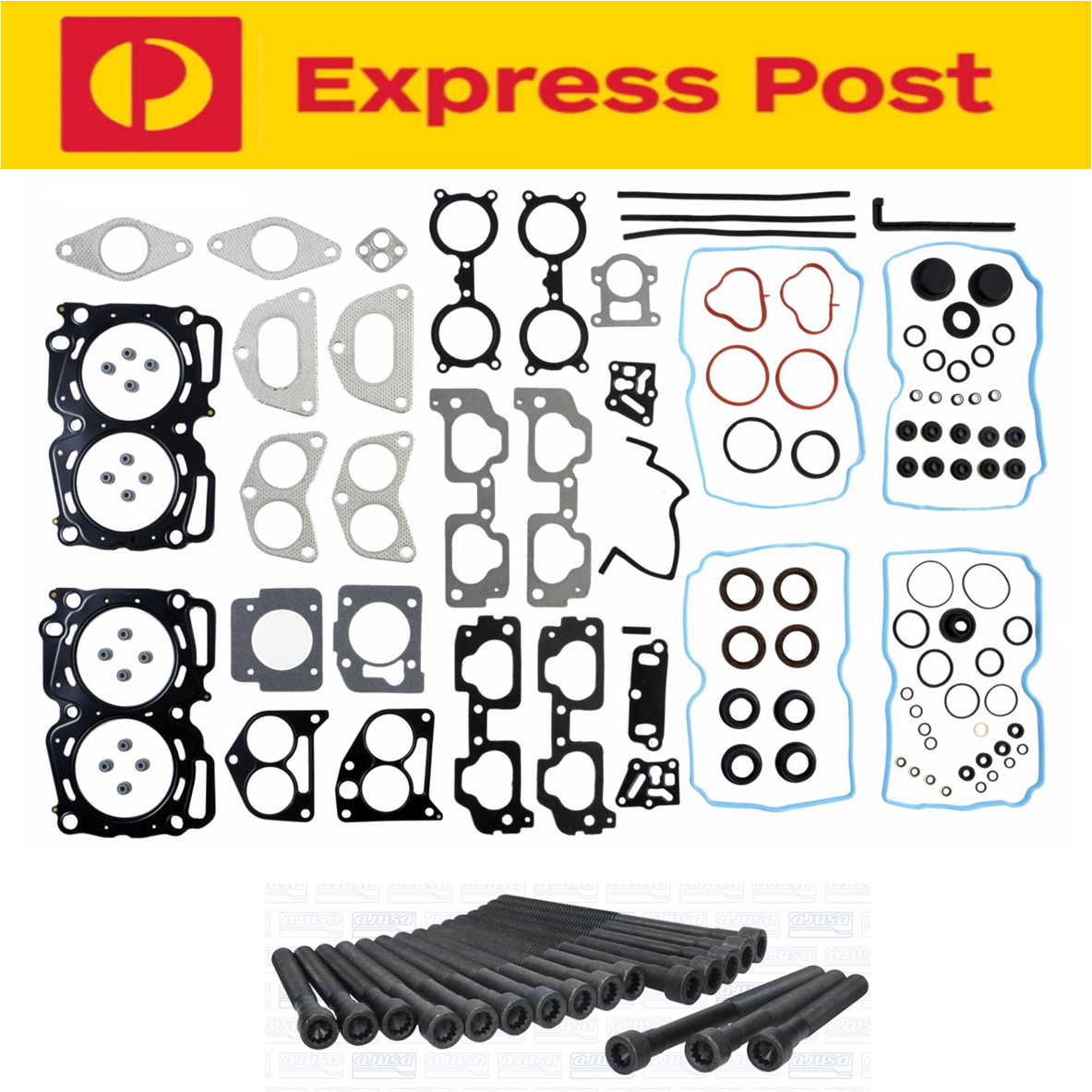 Head Gasket + Bolts Set Kit for Subaru Outback BP 4cyl 2.5L EJ253 2003~2007