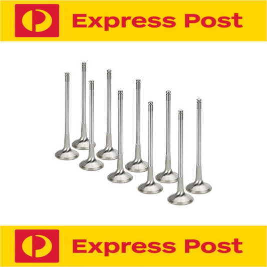 12 x Nason Exhaust Valves fits Mitsubishi 6G74 Magna TH TJ TL TW Pajero NL NM Tr
