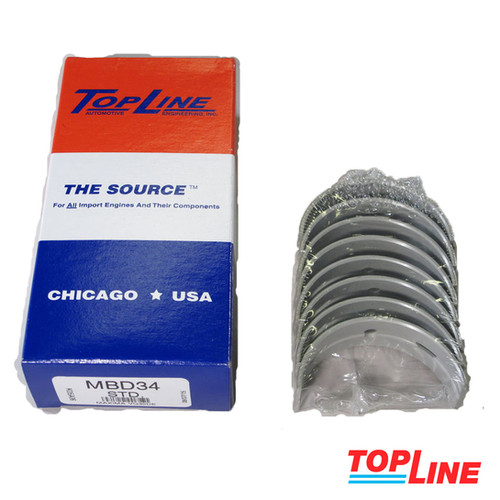 TOPLINE Main Bearing Set Kit for Subaru Tribeca 3.6L W10 WX EZ36D 07-13