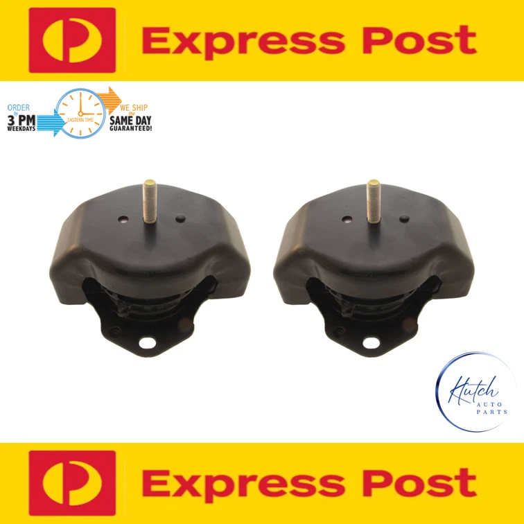 2x FRONT ENGINE MOUNTS FOR MITSUBISHI PAJERO NM NP 4M41T 4M40T 2.8L 3.2L I4