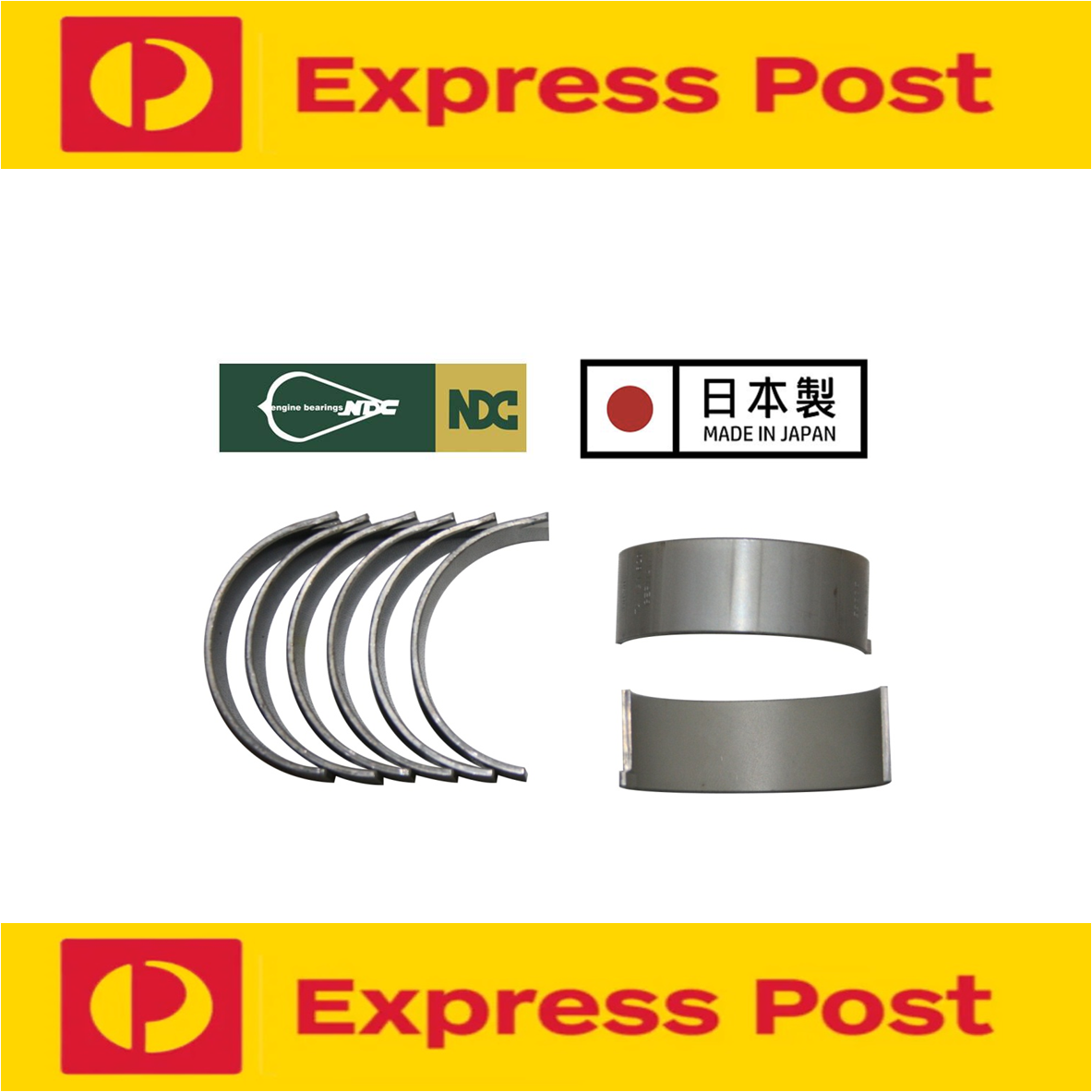 NDC STD Main bearing set fits Hyundai G4KE Sonata NF