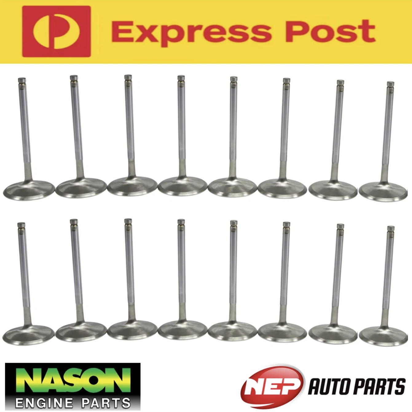 Intake & Exhaust Valves Set For Holden Commodore HSV Chevy LS1 LS2 L76 L98