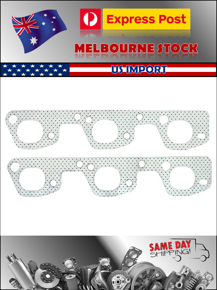 US IMPORT Exhaust Manifold Gasket Set For Jeep Wrangler 3.8L 07-12 EXPRESS