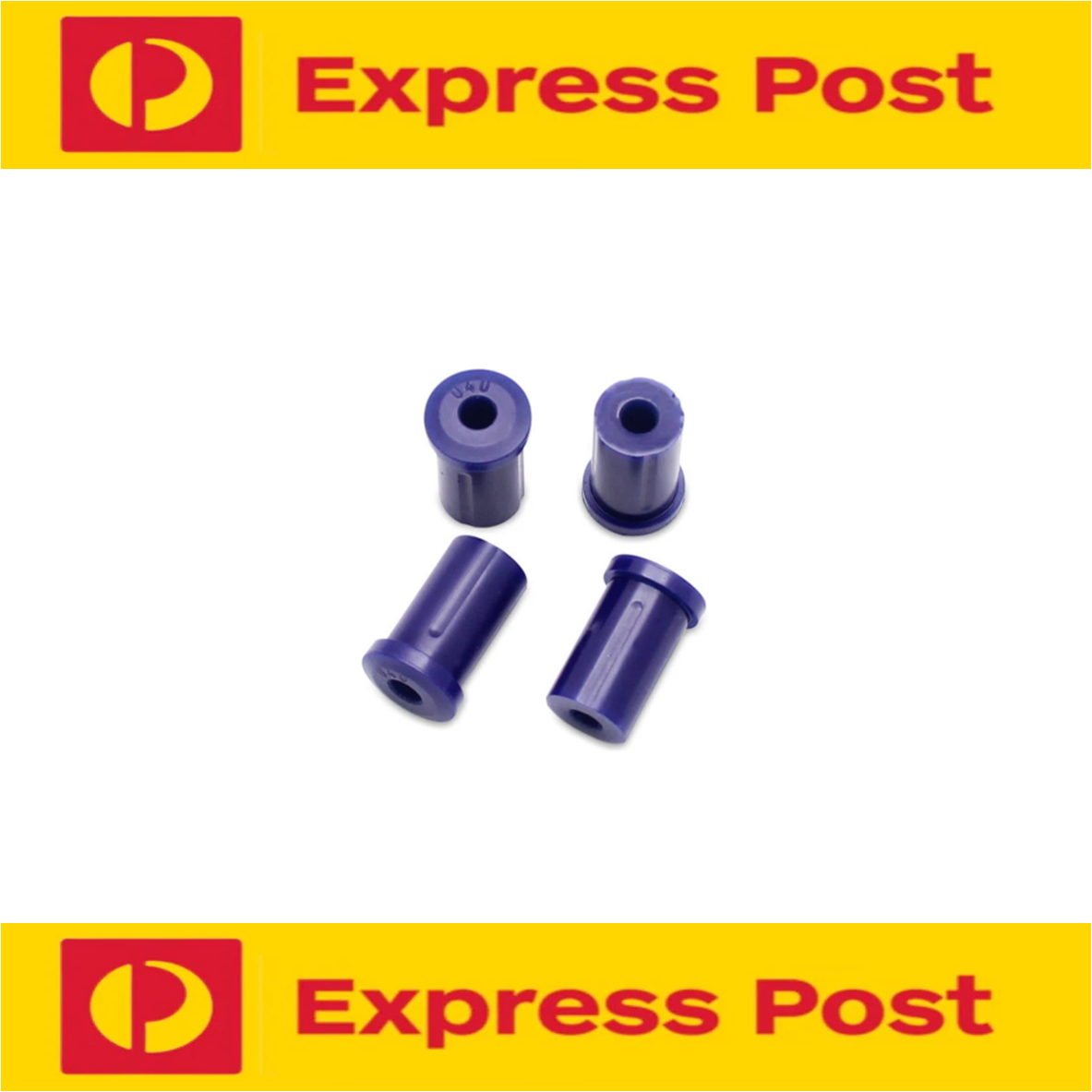 SUPERPRO REAR SPRING SHACKLE UPPER BUSH KIT FOR MAZDA 808 FA3 1300 1973-1977