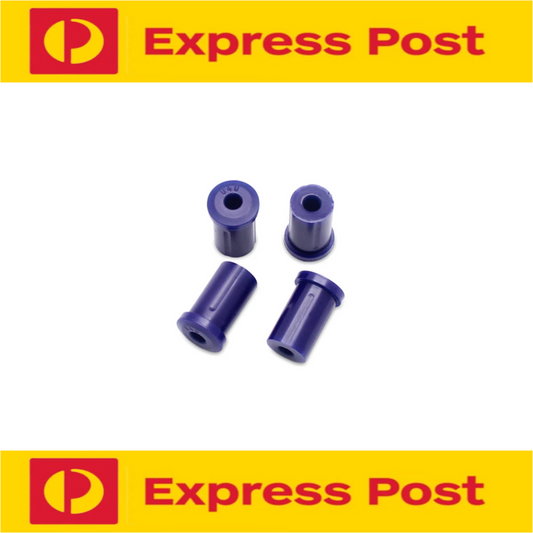 SUPERPRO REAR SPRING SHACKLE UPPER BUSH KIT FOR MAZDA 808 FA3 1300 1973-1977