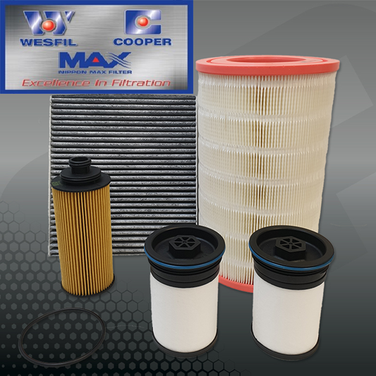 WESFIL 4x4 Filter Service Kit RSK29C fits Holden Colorado 7 2.8 TD (RG), 2.8 TD