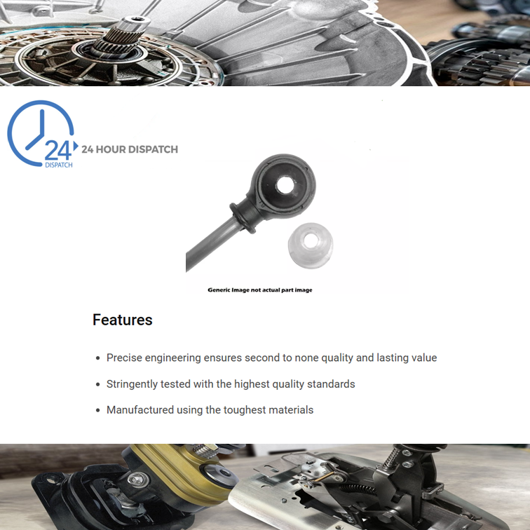 Shifter Link Bushing Cable Repair Kit Renault CLIO 1.4ltr T-Bar End