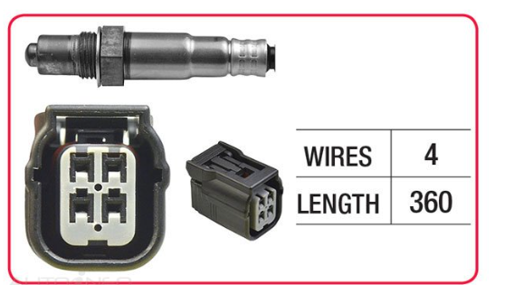 Oxygen Sensor Post Cat for Honda CR-V RM K24Z9 2.4L 11/12-06/17