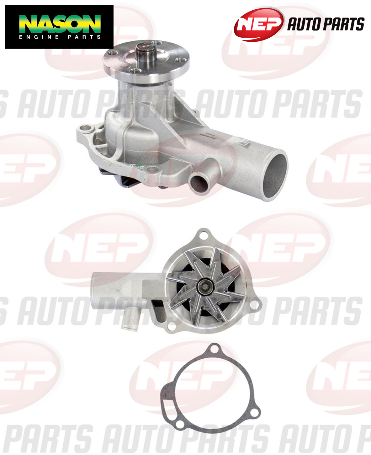 NEP Water Pump FOR Holden Red 6 Motor HT HG HQ HJ Torana 161 173 186 202 69-80