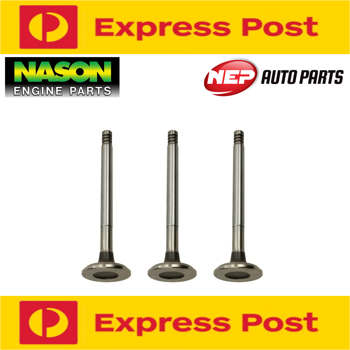 3 x Nason Inlet Valves fits Suzuki F5A Carry DB ST90 Hatch SS SS40V Mighty Boy