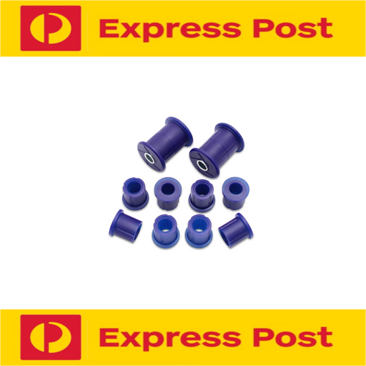 REAR LEAF SPRING SHACKLE BUSH KIT FOR HOLDEN RODEO TF TFR 2WD 4WD 1988-2003