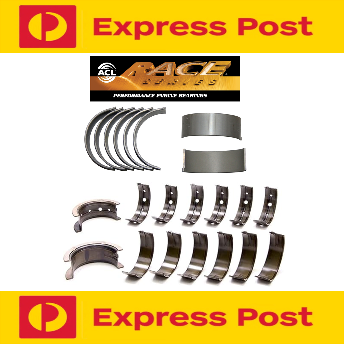 HOLDEN LS1 5.7L GEN 3 MAIN & CONROD BEARING SET ACL RACE 5M7298H-STD 8B663H-STD