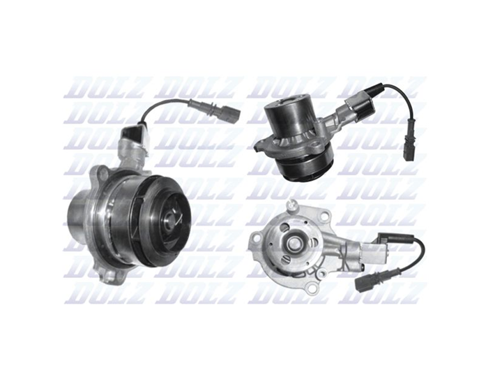 DOLZ Water Pump for 2.0L TDI Volkswagen VW Multivan T6 2015-Onw. CXFA CXEB CXEC