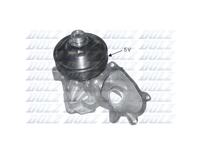 DOLZ Water Pump for BMW 330D E46 2.9L & E91 3.0L M57D30 & M57D30TU2