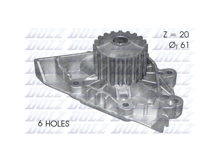 DOLZ Water Pump for 2.0L Citroen C4 05-10 C5 05-10 EW10A Engine