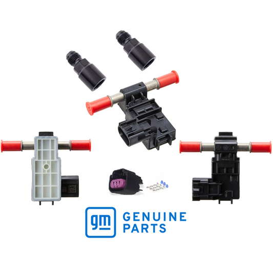 GENUINE GM Flex Fuel Ethanol Content Sensor E85 & Plug Connector & AN Fittings