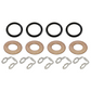 INJECTOR WASHER KIT 4 X WASHERS 4 X O'RING 5 X SPILL WASHERS FOR ZD30 DI NAVARA