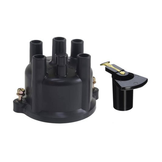 Distributor Cap & Rotor Button SET for Toyota Hilux RN105 RN110 2.4P 22R 88-8/92