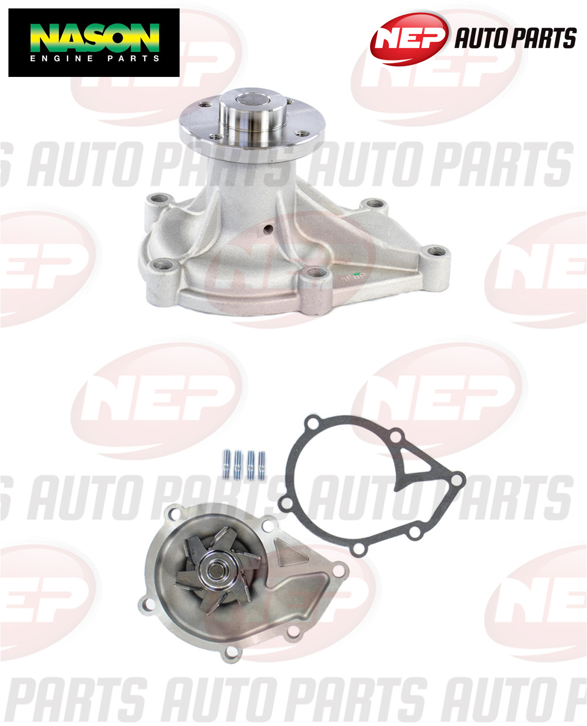 NEP WATER PUMP & GASKET FOR Holden Gemini G161Z 1.6L Jacakroo Rodeo G200Z 2.0L