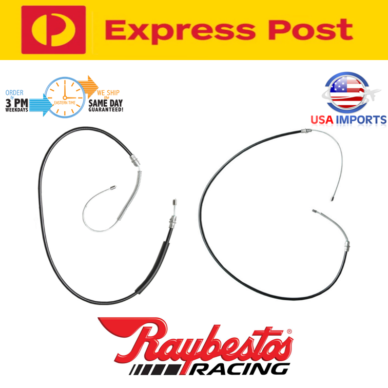 Raybestos Rear Park Hand brake Cable Set LH & RH for Ford F100 F150 1975-1980