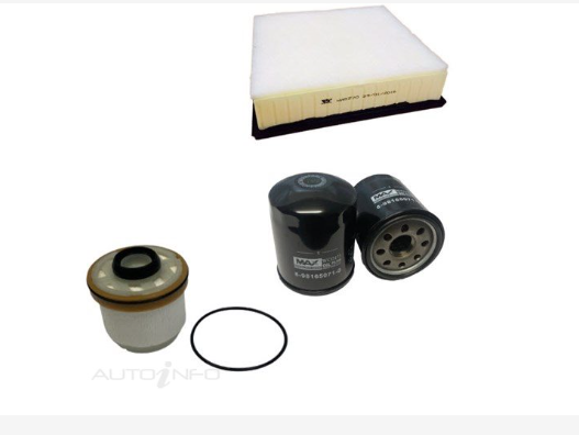 Air Oil Fuel Filter Kit for Isuzu MU-X 3.0L Diesel 4JJ1-TC 13-21