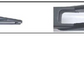 Wiper Blade - Rear for Nissan Dualis J10 MR20DE 2.0L 07-16