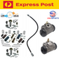 Rear Brake Kit Line Hose Wheel Cylinders Drum Hardware for Ford F100 1975-1980