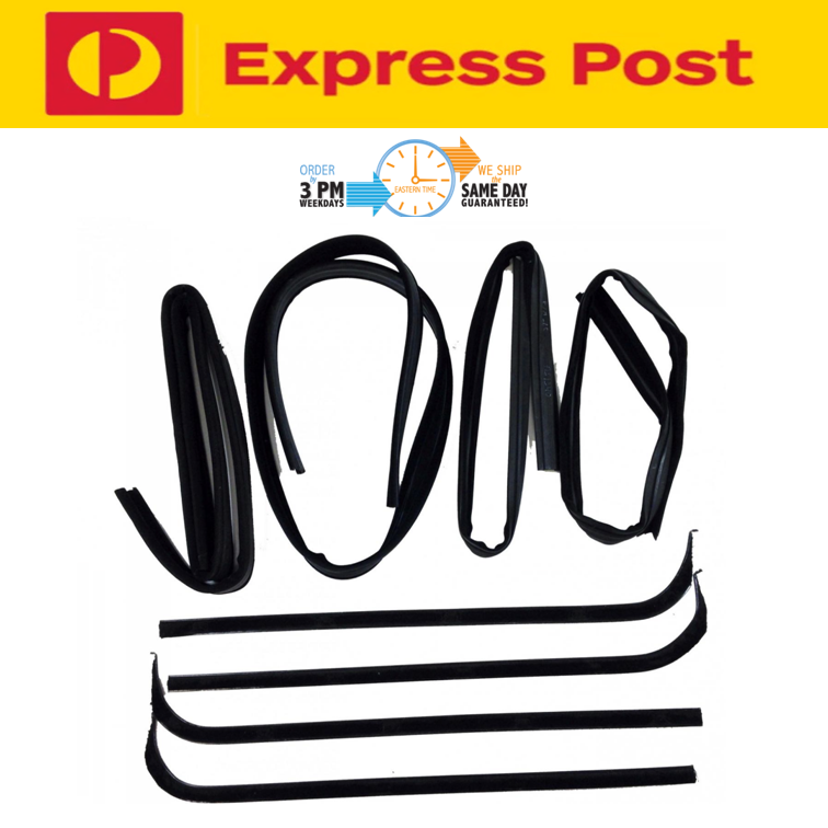 Ford F100 F250 F350 Door Window Bailey Channel Weather Strip Set 1967-72
