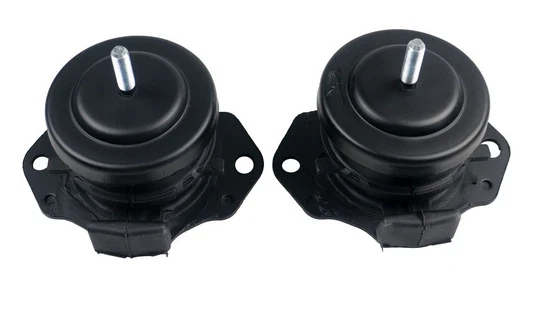 PAIR FRONT ENGINE MOUNTS FOR MITSUBISHI PAJERO NM NP 3.5L V6 6G74 2000-05 LH+RH