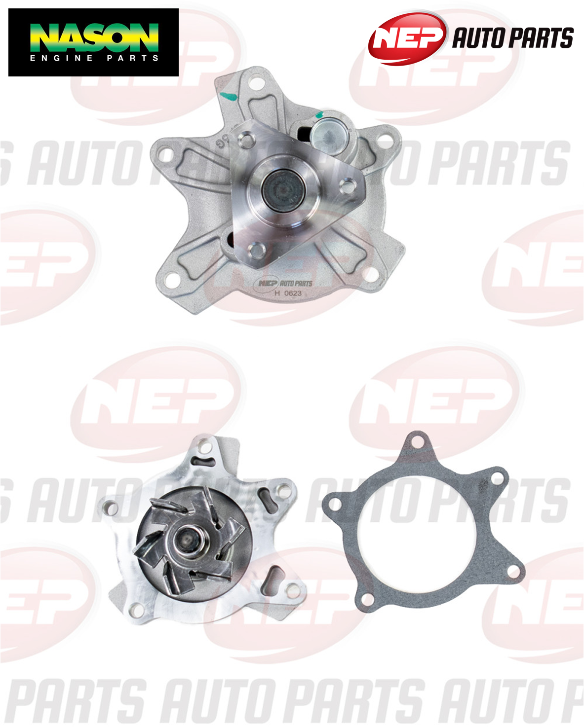 NEP Water Pump for Toyota Yaris NCP130 NCP131 NCP90 4cyl 1.3L 2NZ 1.5L 1NZ 05~19