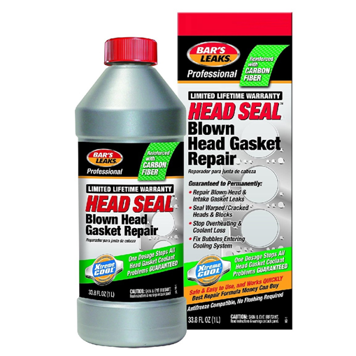 Bar's Leak Blown Head Gasket Repair 32 Oz Bars Leak Head Sealer 1 Litre Seal