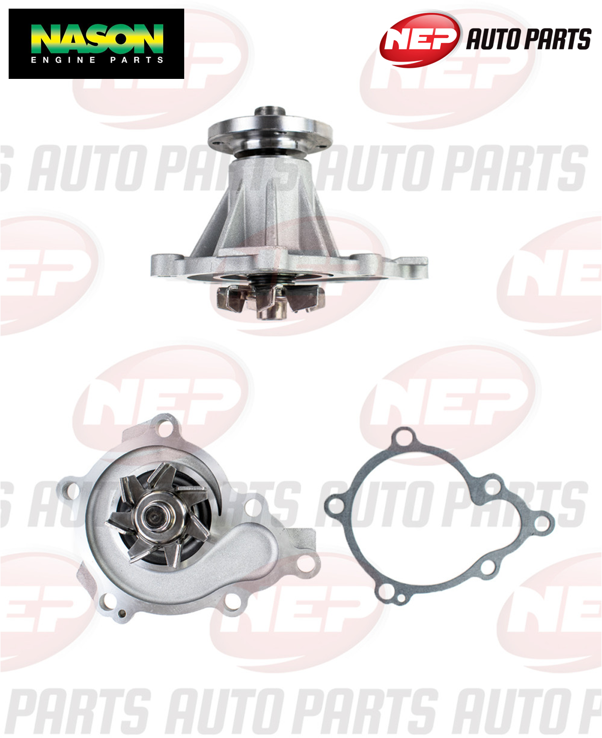 NEP Water Pump FOR Ford Courier Raider Mazda B2600 Bravo G6 2.6 1990-2006