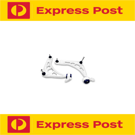 SUPERPRO FRONT CONTROL ARM LOWER COMPLETE ALLOY ASSEMBLY KIT FOR BMW 3 E46 97-06