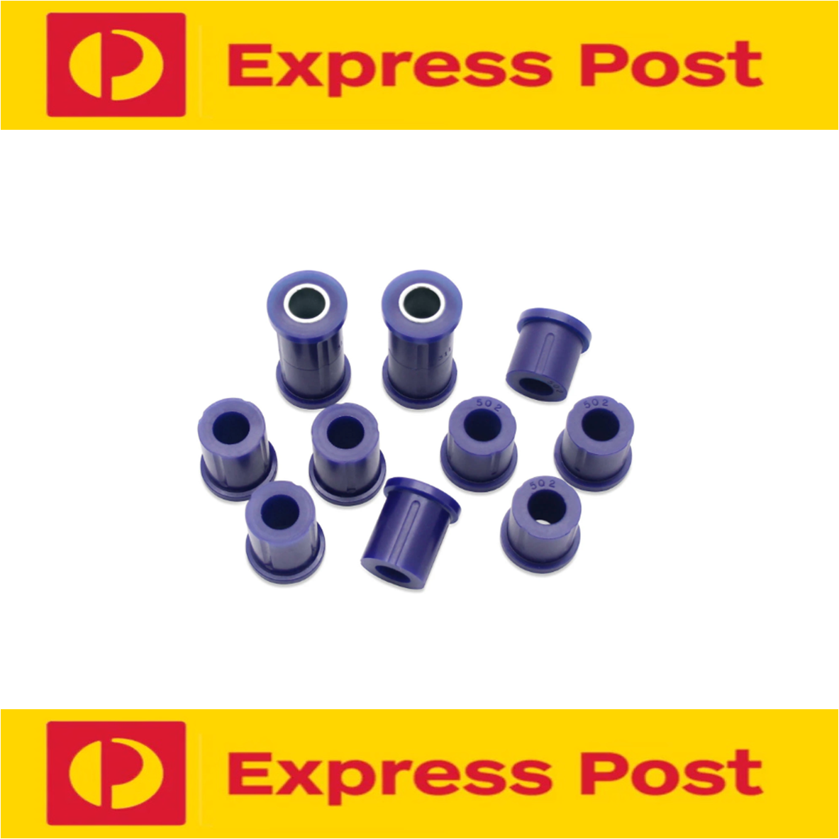 SUPERPRO REAR LEAF SPRING BUSH KIT FOR MAZDA B1800 B2000 B2200 B2500 B2600 UF UN