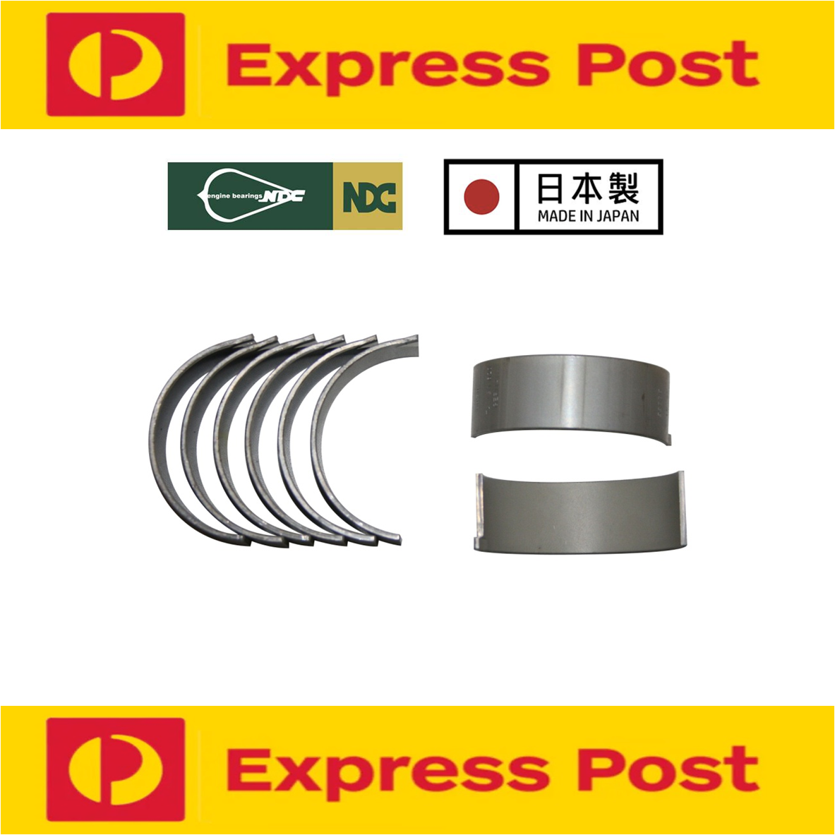 NDC CONROD BIG END BEARING STD FOR HOLDEN 4ZE1 2.6L Jackaroo RODEO Trooper
