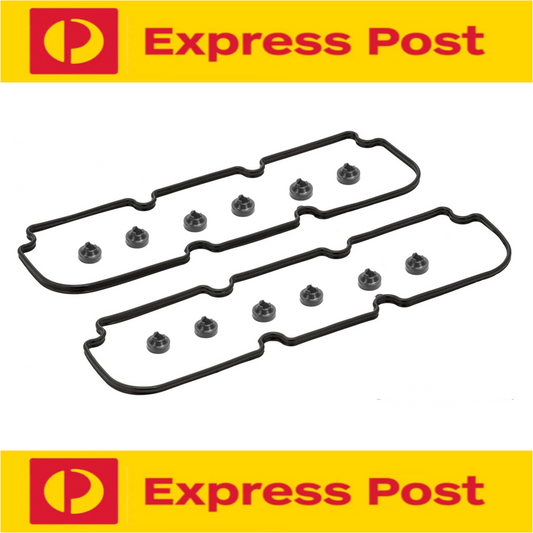 2 x HOLDEN COMMODORE VG VQ VN VP VR VS VT VX VY 3.8L V6 ROCKER COVER GASKET KITS