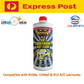 Supercool FFQ QT AC Air Conditioning Fast Flush 32oz 947ml Removes Contaminants
