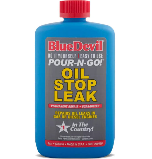BlueDevil Oil Stop Leak 8 Oz Seal Products 8Oz Blue Devil Sealant MADE IN USA