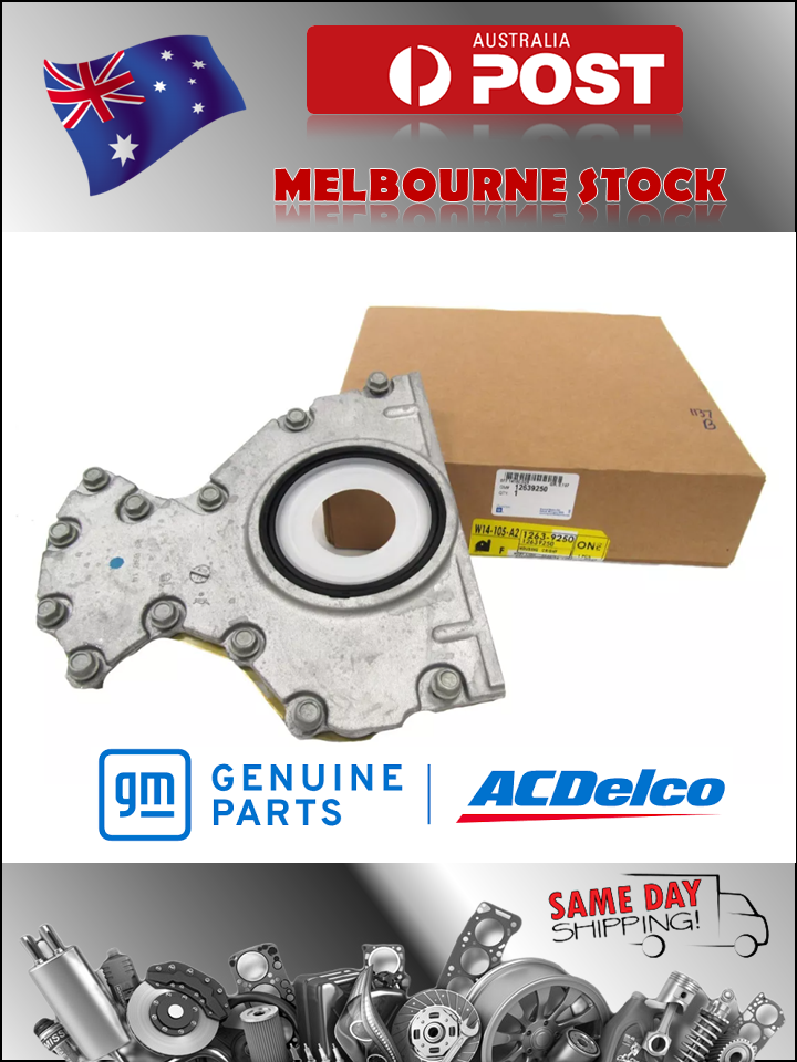 GM 12639250 GENUINE REAR MAIN COVER KIT CHEV LM7 LS1 LS2 LS3 LS7 LS9 LSA L76 L77
