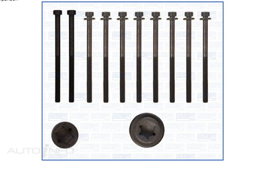 AJUSA Cylinder Head Bolt Set for Jeep Compass MK 2.0L ECN 12-17