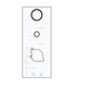 AJUSA Lower End Conversion Gasket Set for Subaru Tribeca 3.6L W10 WX EZ36D 07-13