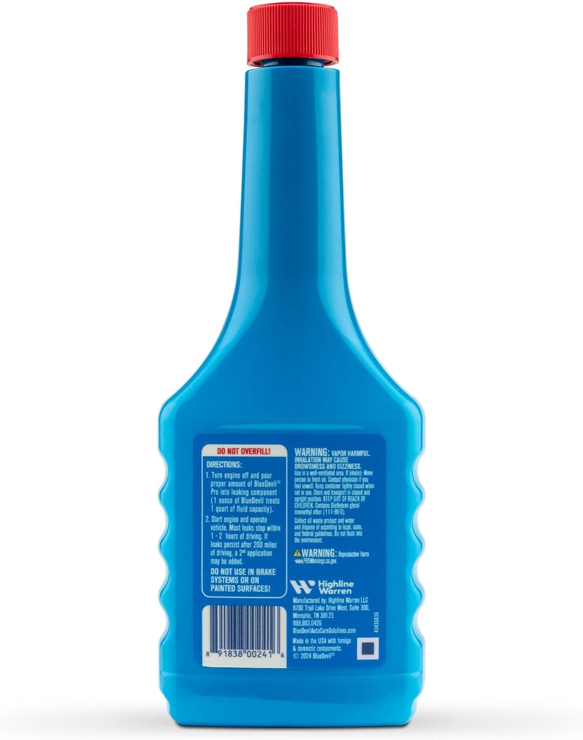 BlueDevil Blue Devil Pro Universal Leak Repair 350ml Seals in multiple systems