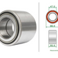 FAG Front Wheel Bearing Kit for Ford Ranger PX 3.2L P5AT Diesel 9/11-6/22