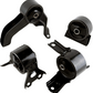 Full Engine Mount Kit for Mitsubishi Lancer CF CJ Outlander ZH 07-On Auto CVT