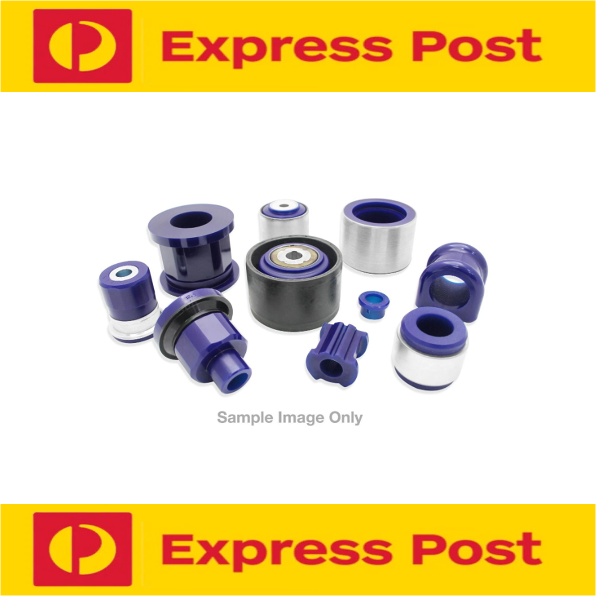 SUPERPRO FRONT CONTROL ARM LOWER INNER REAR BUSH KIT FOR MAZDA 323 ASTINA BG