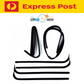 Ford F-100 F-250 F-350 Door Window Bailey Channel Weather Strip Set 1967-72