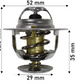 DAYCO Thermostat for Ford Ranger PX 3.2L P5AT Diesel 9/11-6/22