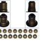 Inlet & Exhaust Valve Stem Oil Seal Set for BMW 328i 2.0L N20B20A 12-15